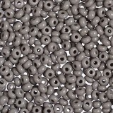 43020 Бисер круглый чешский Preciosa 10/0, серый, 1-я категория, 50гр